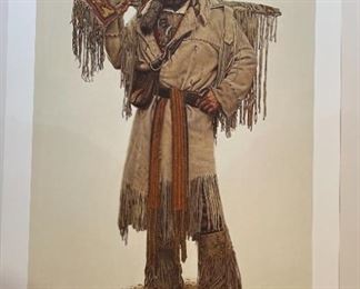 Signed James Bama Ready To Rendezvous Litho Greenwich Workshop Print Print: 24.75x16.5in