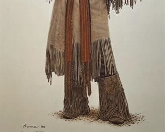 Signed James Bama Ready To Rendezvous Litho Greenwich Workshop Print Print: 24.75x16.5in