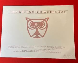 Signed James Bama Ready To Rendezvous Litho Greenwich Workshop Print Print: 24.75x16.5in