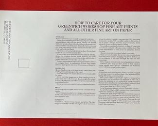 James Bama Blackfeet War Robe Greenwich Workshop Signed Print Framed Frame: 28.75x20.75in