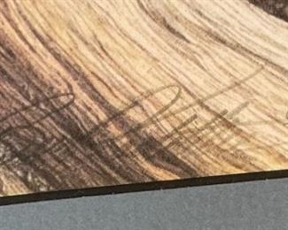 Signed Bev Doolittle The Sentinel Framed Litho Print with COA Frame: 25.5x21.5in