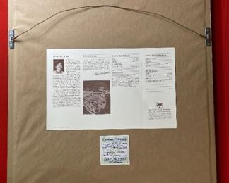 Signed Bev Doolittle The Sentinel Framed Litho Print with COA Frame: 25.5x21.5in