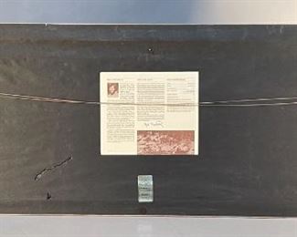 Signed Rod Frederick The Long Run Framed Litho Print Frame: 19.75 x 56in