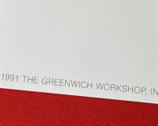 Signed Frank C. McCarthy Pony Express Litho Print Numbered Limited Edition Print: 24x33 1/4in