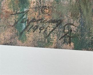 Signed Howard Terpning Prairie Knights Litho Print Limited Edition Print: 21.75x25in