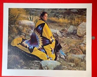 Signed Don Crowley Colors of The Sunset Litho Print Limited Edition Print: 21.75x26in