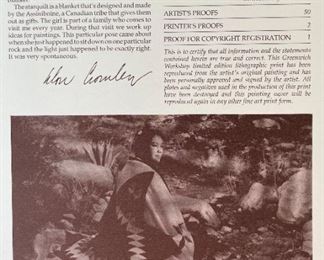 Signed Don Crowley Colors of The Sunset Litho Print Limited Edition Print: 21.75x26in