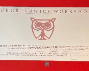 Signed Rod Frederick Breaking the Ice Litho Print Limited Edition Print: 10 5/8 x 44.