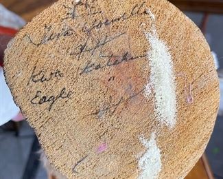 Vintage Hopi KWA Kachina Eagle Tino Youvella Native American Katsina 20x26x7in HxWxD