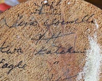 Vintage Hopi KWA Kachina Eagle Tino Youvella Native American Katsina 20x26x7in HxWxD