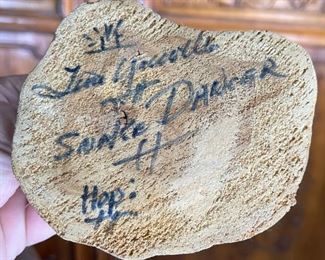 Vintage Hopi Snake Dancer Kachina Doll Tino Youvella Native American Katsina 15.5x8x6in HxWxD