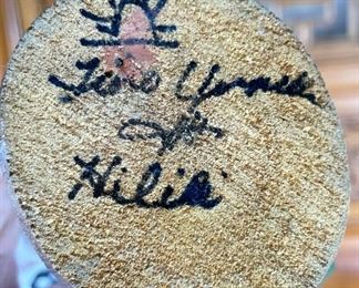 Vintage Hopi Hilili Kachina Tino Youvella Native American Katsina 12x6x4in HxWxD