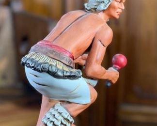 Ski Country Bourbon Whiskey Deer Dancer Limited Edition Decanter 1980 13.25x6x5.5in HxWxD