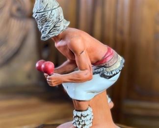 Ski Country Bourbon Whiskey Deer Dancer Limited Edition Decanter 1980 13.25x6x5.5in HxWxD