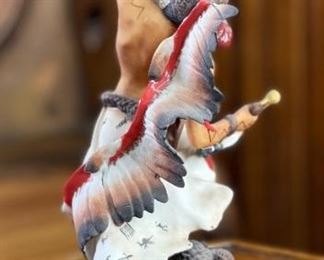 Franklin Mint Spirit of the Sioux RF Murphy Porcelain Figure 10.5x5.5x6in HxWxD