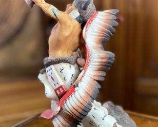 Franklin Mint Spirit of the Sioux RF Murphy Porcelain Figure 10.5x5.5x6in HxWxD