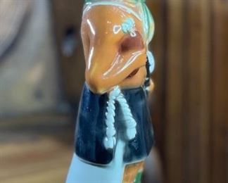 Ezra Brooks Hopi Kachina Bottle No. 7 1978 Heritage China Decanter 13.25x4.5x4.5in HxWxD