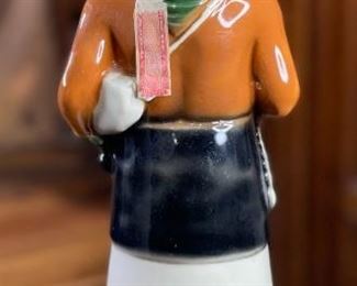 Ezra Brooks Hopi Kachina Bottle No. 7 1978 Heritage China Decanter 13.25x4.5x4.5in HxWxD