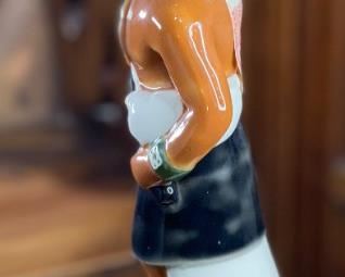 Ezra Brooks Hopi Kachina Bottle No. 7 1978 Heritage China Decanter 13.25x4.5x4.5in HxWxD