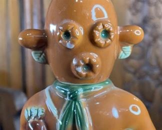 Ezra Brooks Hopi Kachina Bottle No. 7 1978 Heritage China Decanter 13.25x4.5x4.5in HxWxD