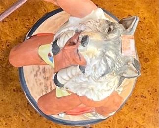 Ski Country Bourbon Whiskey Wolf Dancer Limited Edition Decanter 1981 Barbara F. Foss 16.5x5x6in HxWxD