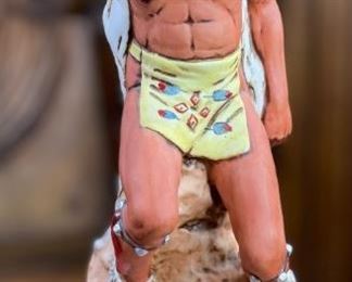 Ski Country Bourbon Whiskey Wolf Dancer Limited Edition Decanter 1981 Barbara F. Foss 16.5x5x6in HxWxD