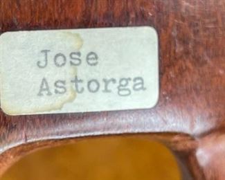 Ironwood Carving Manta Ray Jose Astorga Wood Sculpture Rustic Seri indians 2.5x5.75x10.5in HxWxD