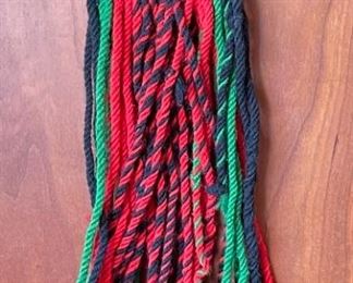 Vintage Hopi Pueblo Ceremonial Belt Sash Kachina Dance Native American Pueblo Warp Float 64in Long x 2.5in Wide