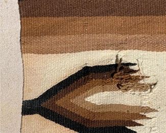 AS-IS Huge Native American Rug 117 x 66in