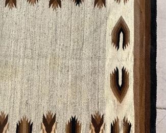 AS-IS Huge Native American Rug 117 x 66in