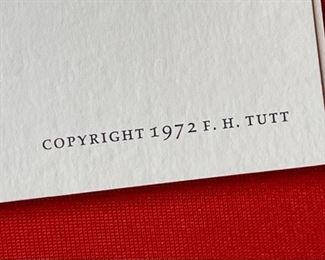 5pc Navajo Quincy Tahoma Litho Prints Lithograph 1972 H. Tutt Native American of Santa Fe Art Unframed 24.75x16.75 Image: 19x12in