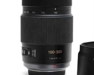 Panasonic LUMIX G Vario 100-300mm 1:4.0-5.6 Mega O.I.S. Zoom lens H-FS100300 6in Long