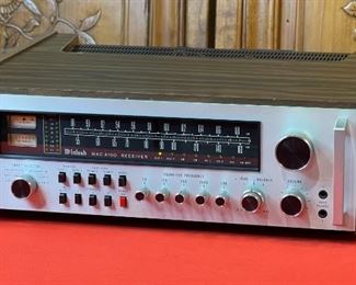 McIntosh MAC-4100 Vintage Stereo Receiver MAC4100 16.5x 18.75x15.5in HxWxD