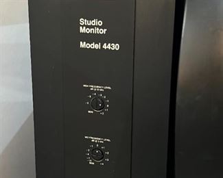 2pc JBL Model 4430 Vintage Studio Monitor Speakers PAIR 35.75x22x19in HxWxD