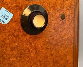 2pc Electro-Voice EV Aristocrat Speaker 12TRXB Corner Horn PAIR 29.5x19x16.25in HxWxD