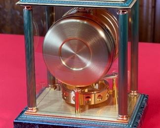 Jaeger-LeCoultre ATMOS Vendome 540 Clock Ref: 220.013.0 Empire 9.5x8.5x6.5in HxWxD