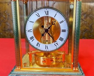 Jaeger-LeCoultre ATMOS Vendome 540 Clock Ref: 220.013.0 Empire 9.5x8.5x6.5in HxWxD