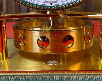 Jaeger-LeCoultre ATMOS Vendome 540 Clock Ref: 220.013.0 Empire 9.5x8.5x6.5in HxWxD