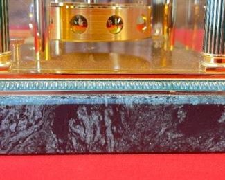 Jaeger-LeCoultre ATMOS Vendome 540 Clock Ref: 220.013.0 Empire 9.5x8.5x6.5in HxWxD