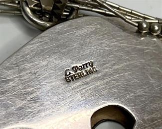 Sterling Silver Zuni Heartline Bear Pendant Liquid Silver Multi-strand Necklace Native American Arrow Kokopelli 24in Long Bear: 1.10x1.7in