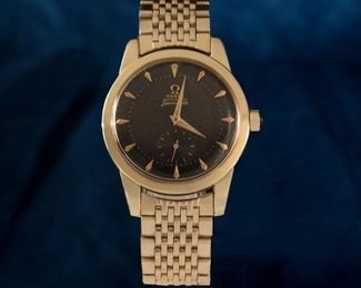 1952 Omega Seamaster 344 Bumper Automatic Ref# 2494-4 Size 2657 SC 36mm JUMBO Case Back Face