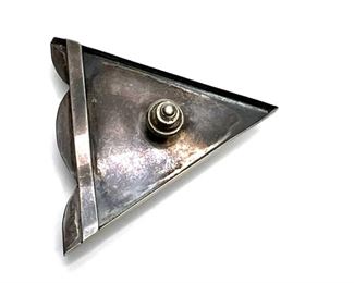 5pc Vintage Southwest Sterling Silver REAL Scorpion Ranger Set Bolo Tie, Belt Buckle, Belt Tip, Collar Tips Cowboy Buckle: Takes up to 1.5in Belt 3x3in