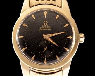 1952 Omega Seamaster 344 Bumper Automatic Ref# 2494-4 Size 2657 SC 36mm JUMBO Case Back Face