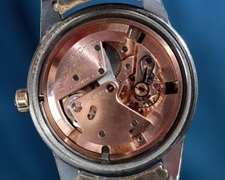 1952 Omega Seamaster 344 Bumper Automatic Ref# 2494-4 Size 2657 SC 36mm JUMBO Case Back Face