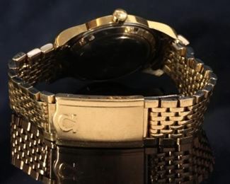 1952 Omega Seamaster 344 Bumper Automatic Ref# 2494-4 Size 2657 SC 36mm JUMBO Case Back Face