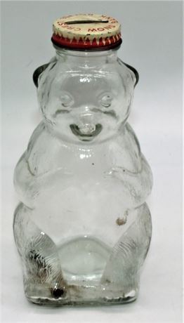 Lot 125
Glass Bear bank Snow Crest