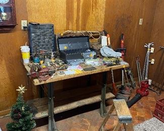 Work bench and tools