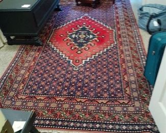 #persian rug... 100%wool hand knotted geometric yalameh persian Iran