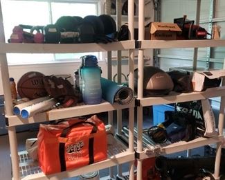 Garage Items 
Weighs