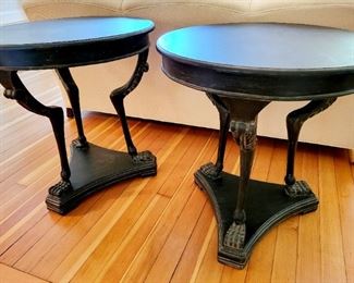 Pair of NeoClassical lamp tables from the WILLIAM SONOMA HOME Collection $525 or bid  #7